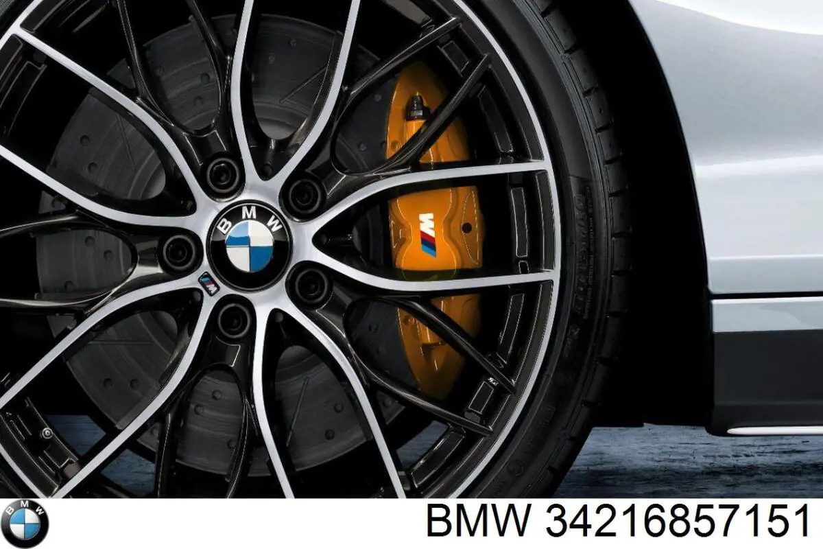 Купить 34216857151 BMW Комплект пружинок крепления дисковых колодок задних