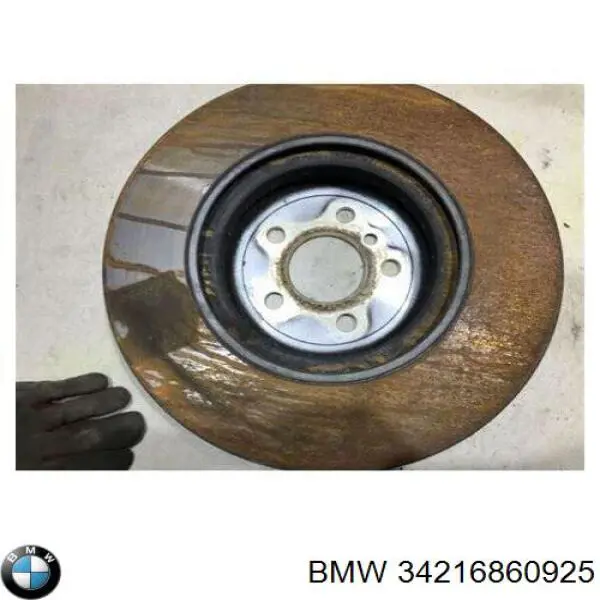 Купить 34216860925 BMW Диск тормозной задний