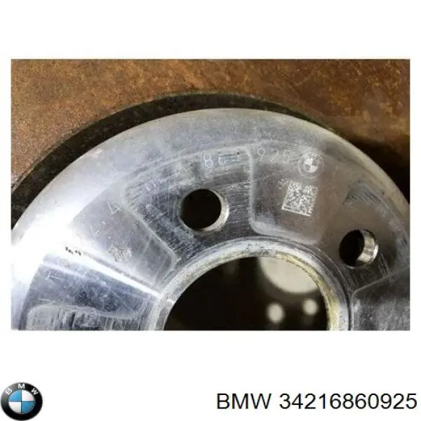 Задний дисковый тормоз BMW 34216860925