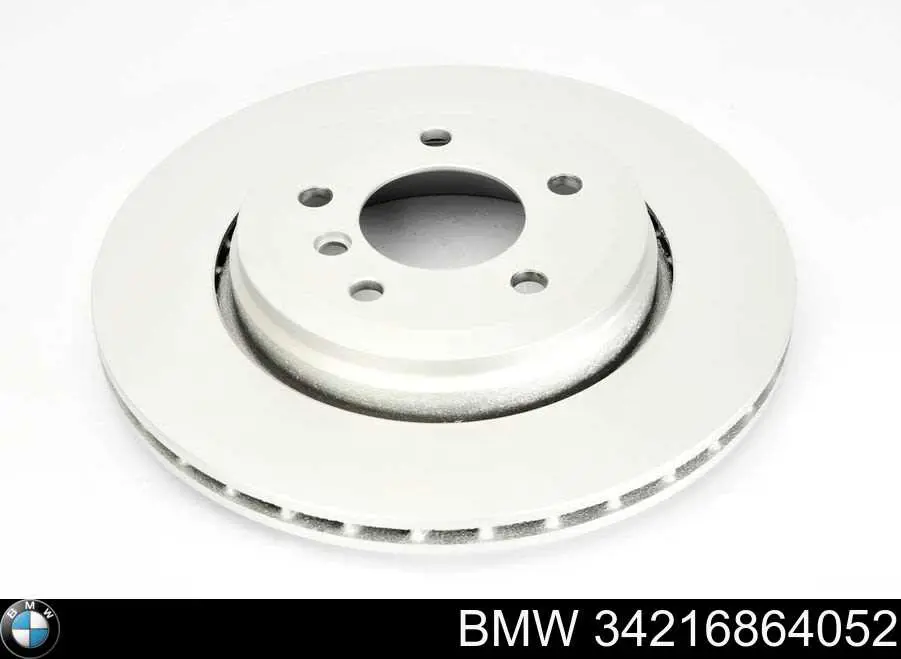 34216864052 BMW диск тормозной задний