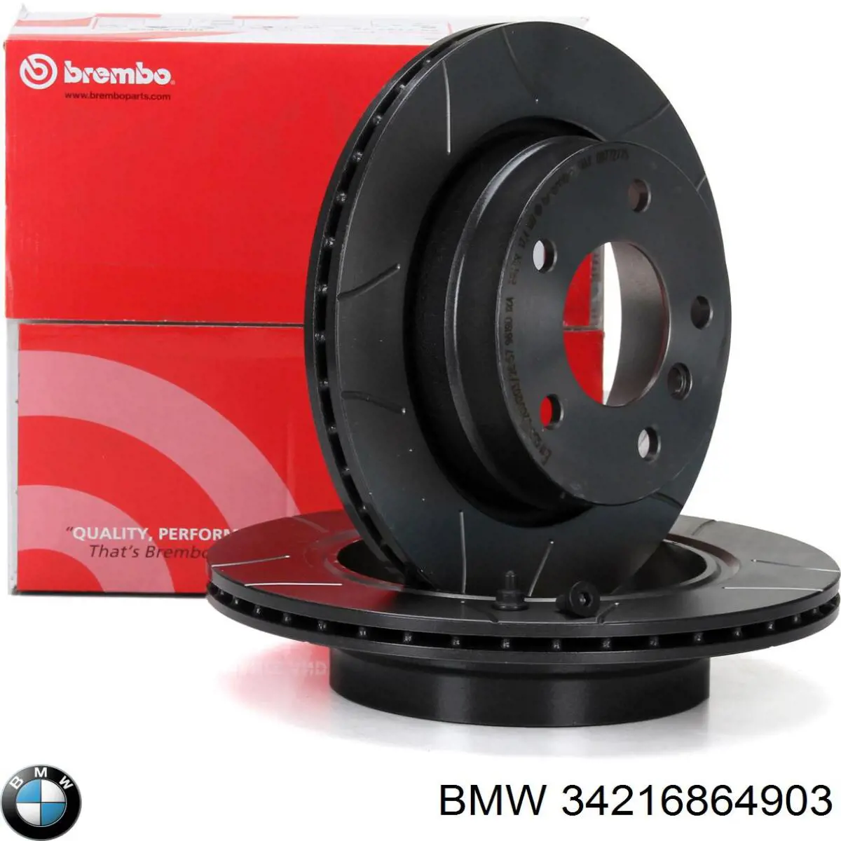 Купить 34216864903 BMW Диск тормозной задний