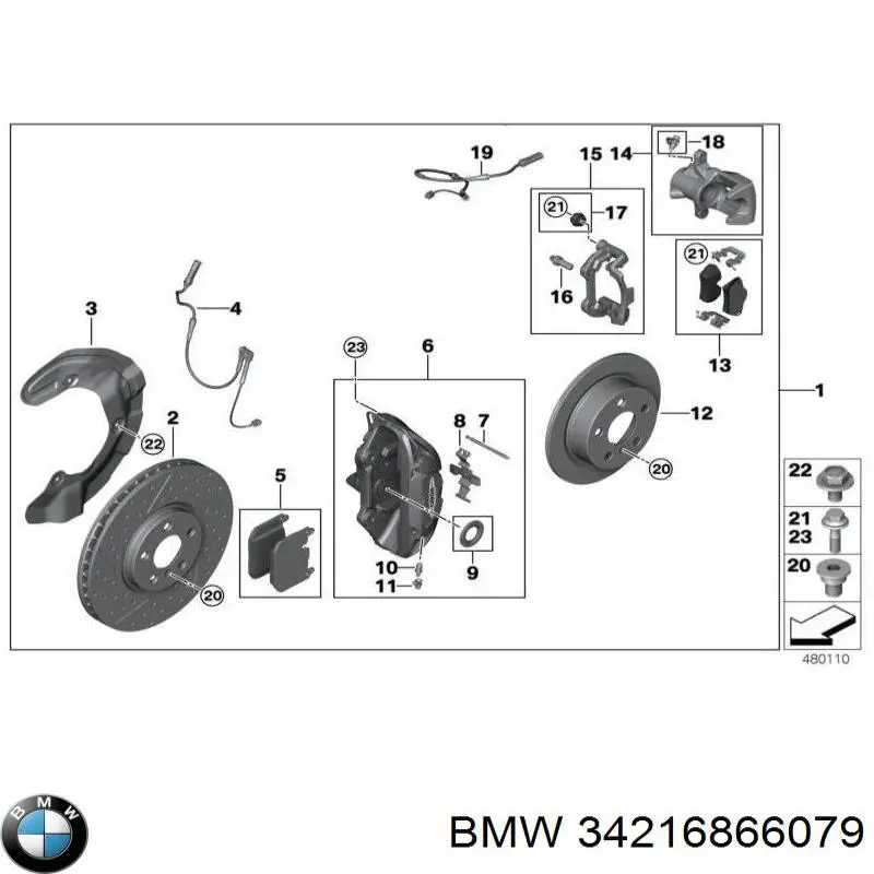 34216866079 BMW 