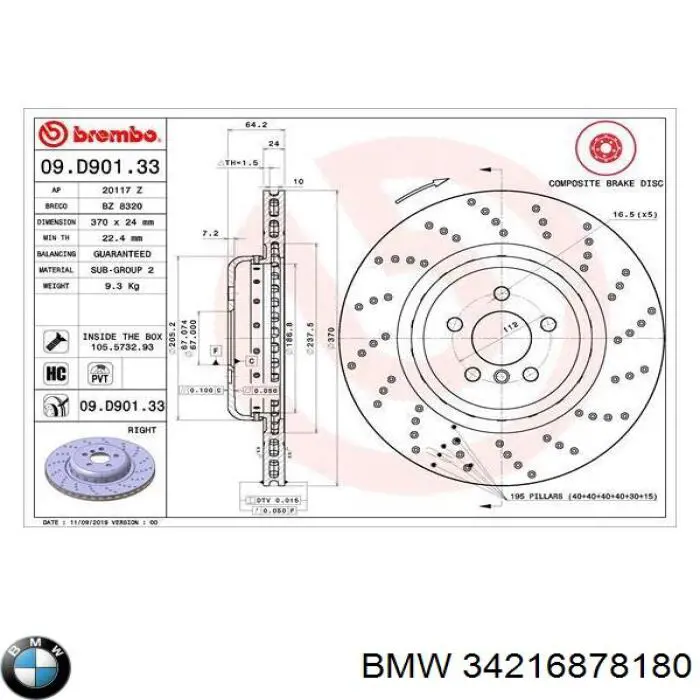 09D90133 Brembo 