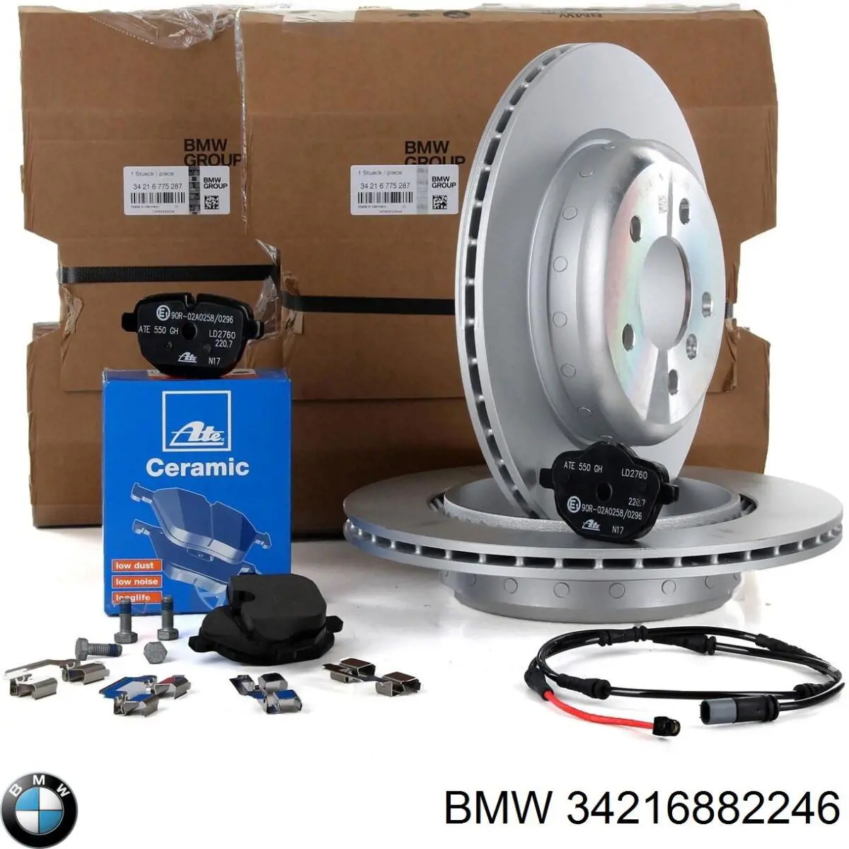 Тормозные диски 34216882246 BMW