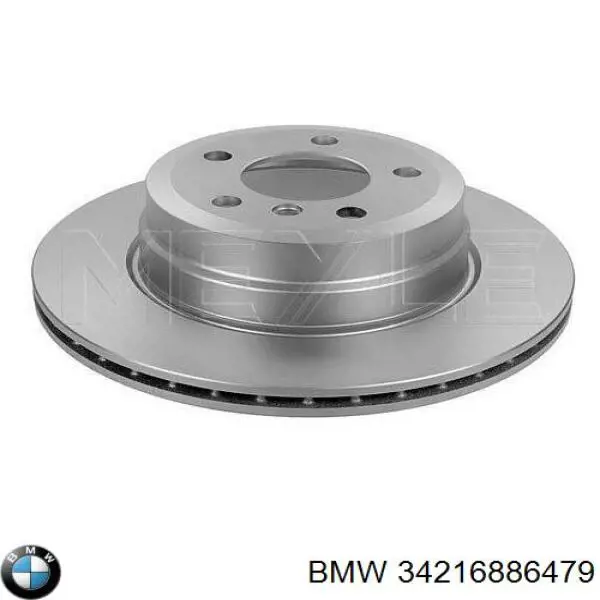 Задний тормозной диск BMW 34216886479 цена, от 25.34 USD
