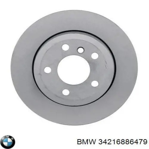 Тормозные диски 34216886479 BMW