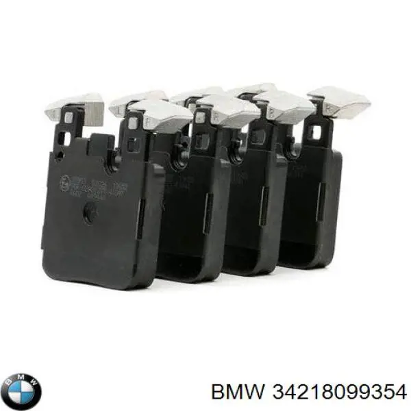 34218099354 BMW sapatas do freio traseiras de disco