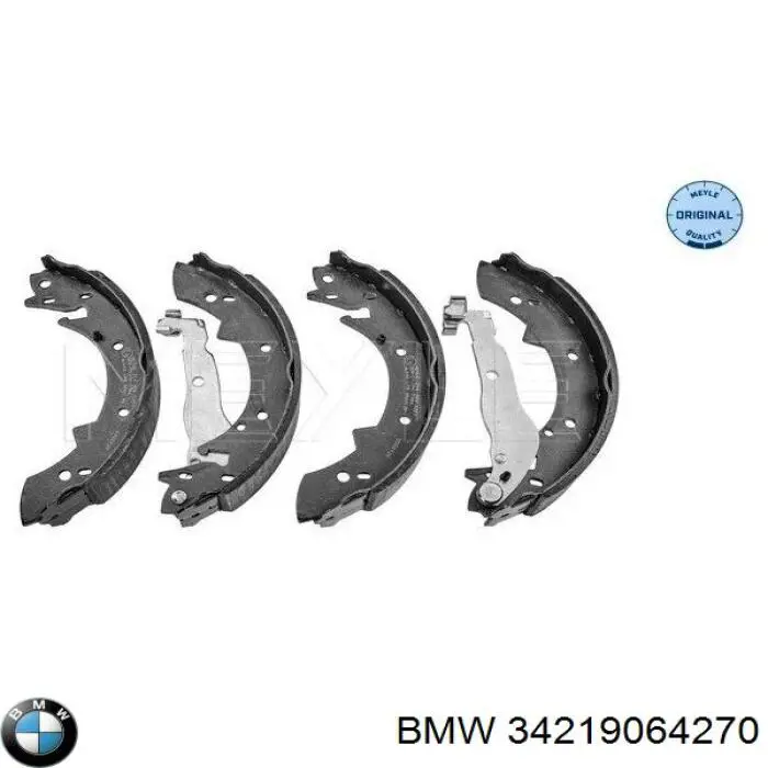 Купить 34219064270 BMW Задние барабанные тормозные колодки