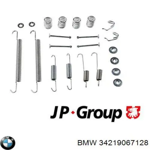 Ремкомплект тормозных колодок 34219067128 BMW