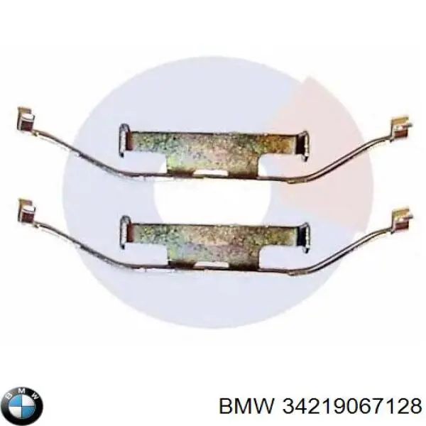 Купить 34219067128 BMW Ремкомплект тормозных колодок