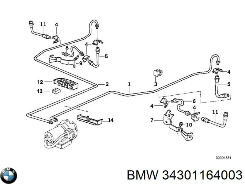  34301164003 BMW