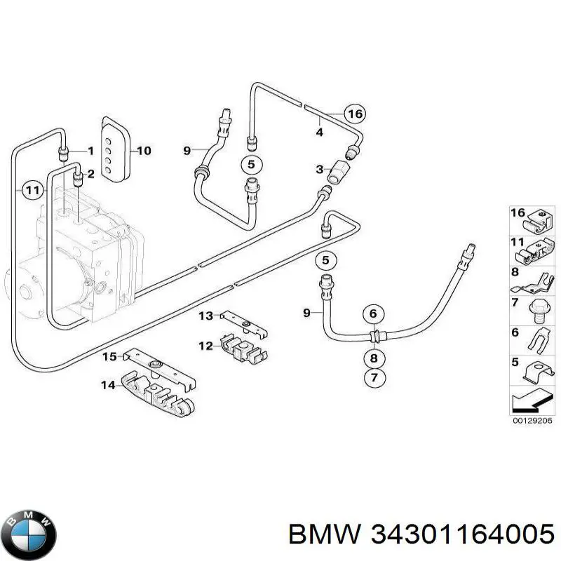  34301164005 BMW