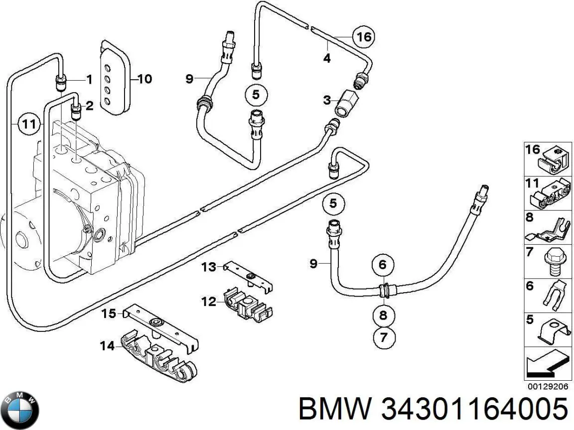 Купить 34301164005 BMW 