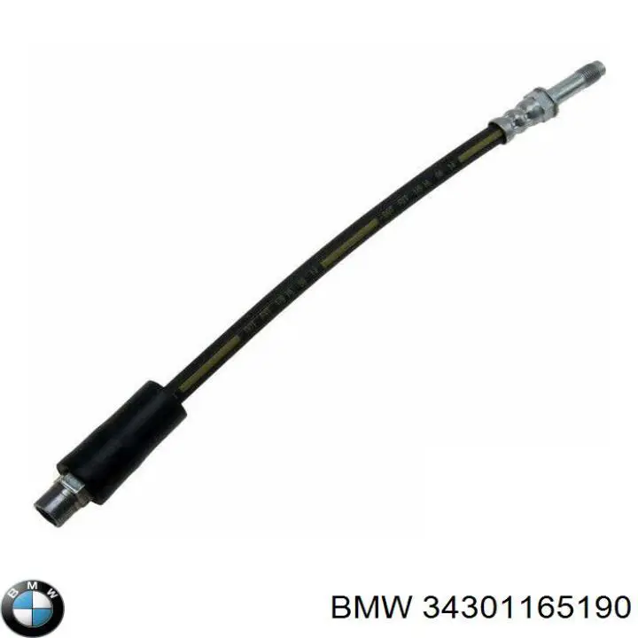 Tubo flexible de frenos trasero 34301165190 BMW