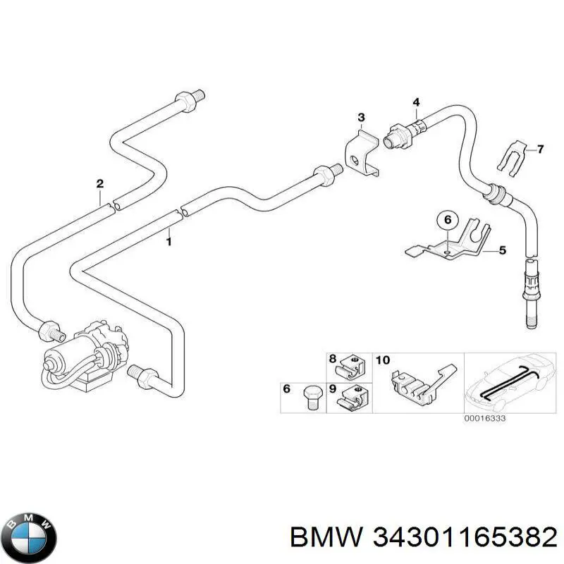 34301165382 BMW 