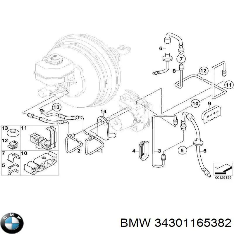  BMW 34301165382 цена, от 2.06 USD