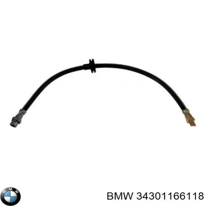 Compre 34301166118 BMW Mangueira do freio dianteira