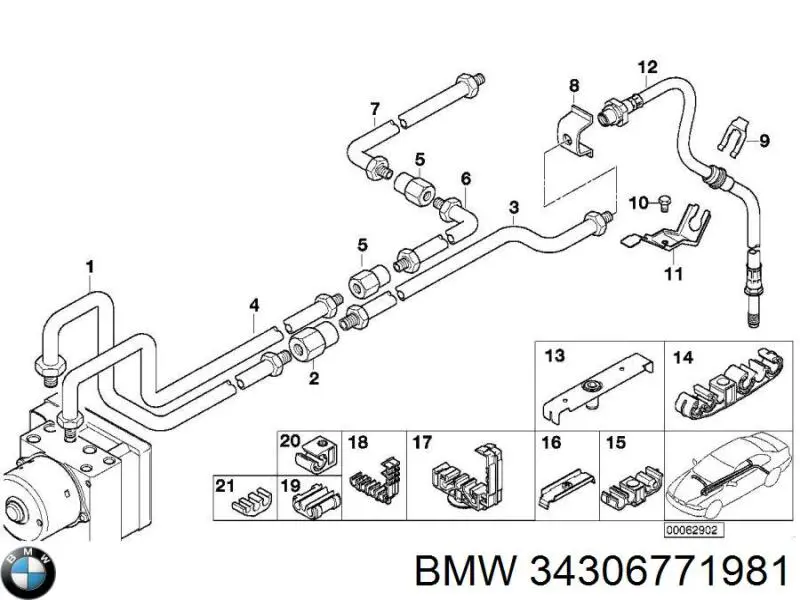 34306771981 BMW 