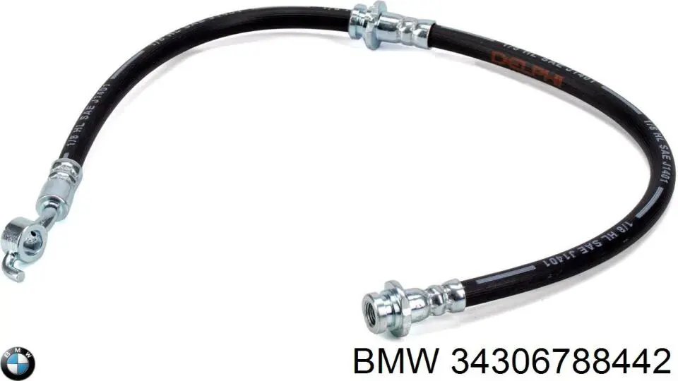 Шланг тормозной передний BMW 34306788442 цена, от 12.75 USD