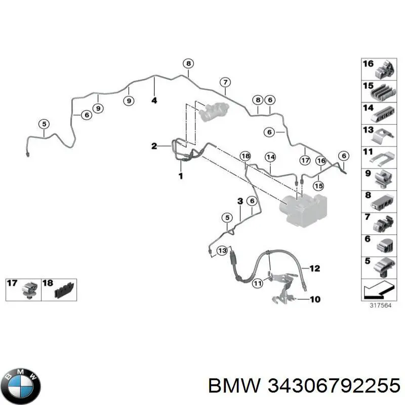 34306792255 BMW 