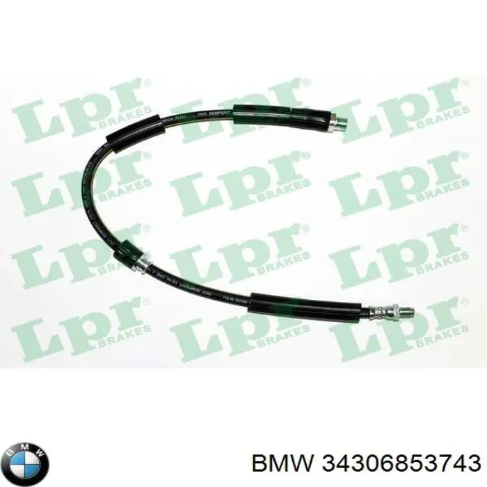 Шланг тормозной передний BMW 34306853743 цена, от 6.75 USD