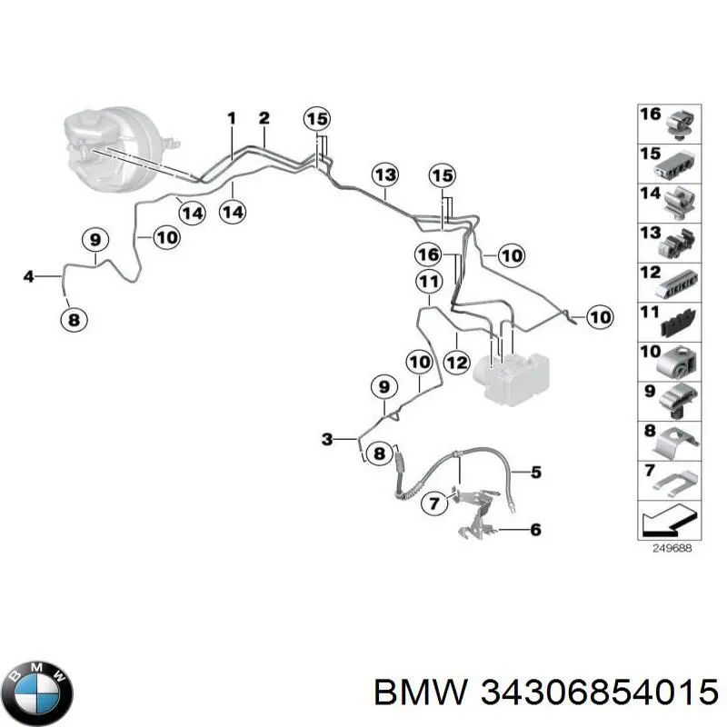  34306854015 BMW