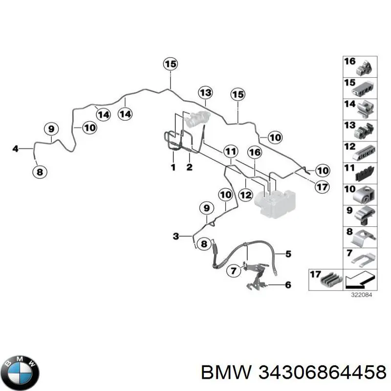 34306864458 BMW 