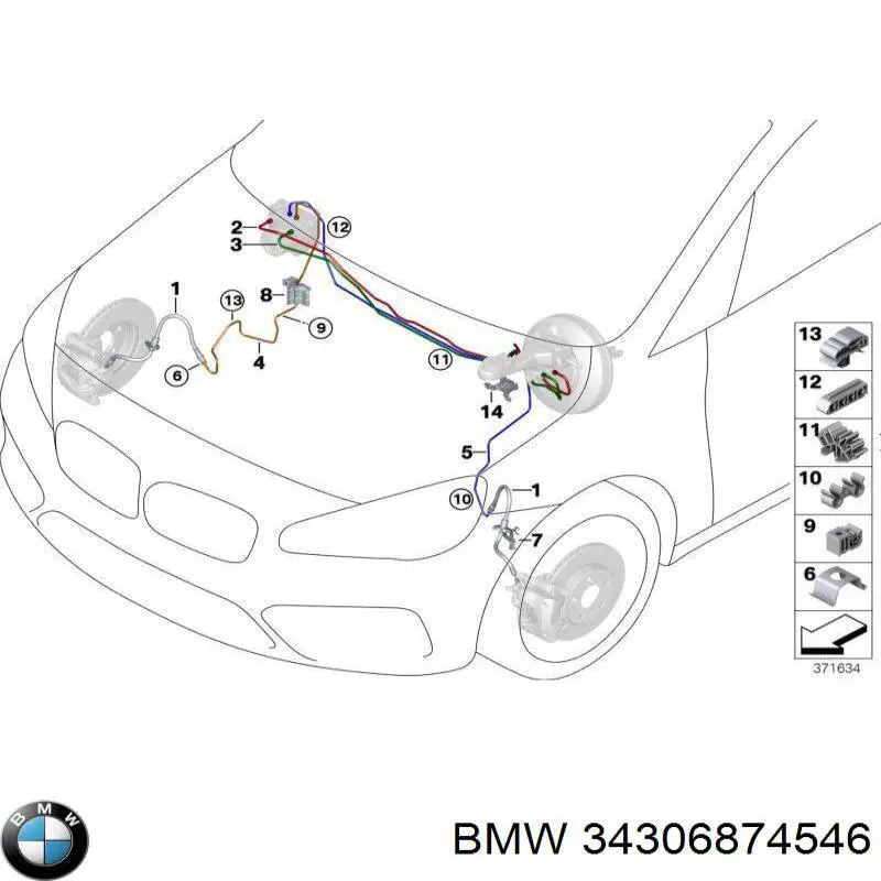 34306874546 BMW 