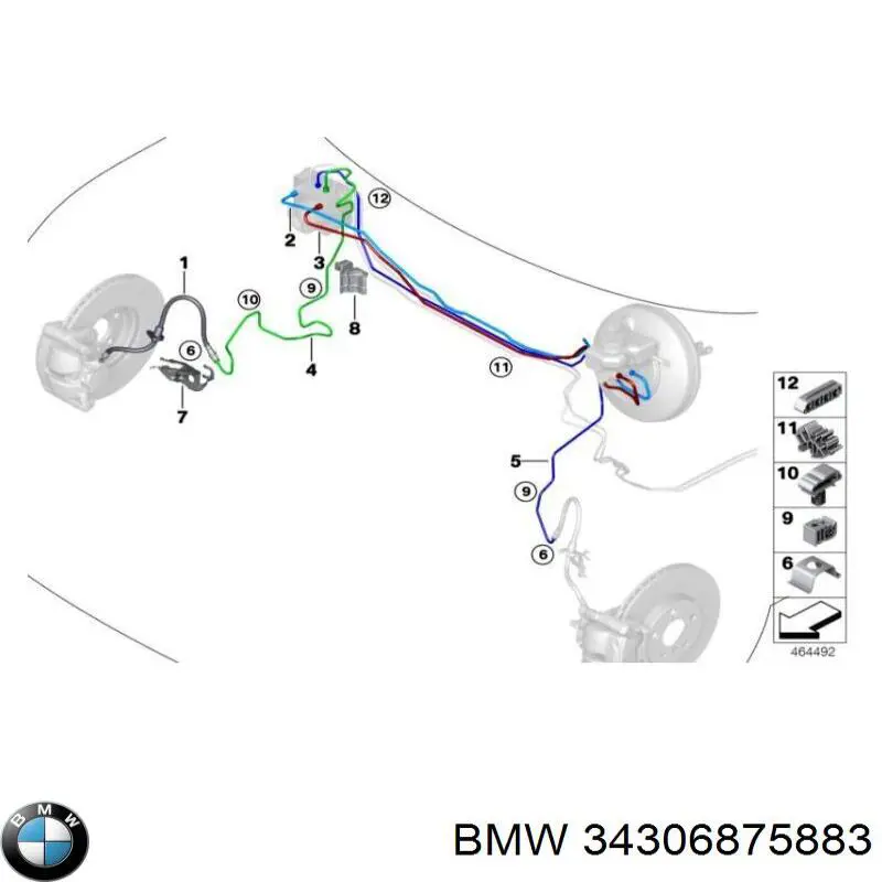  BMW 34306874573 цена, от 16.47 USD