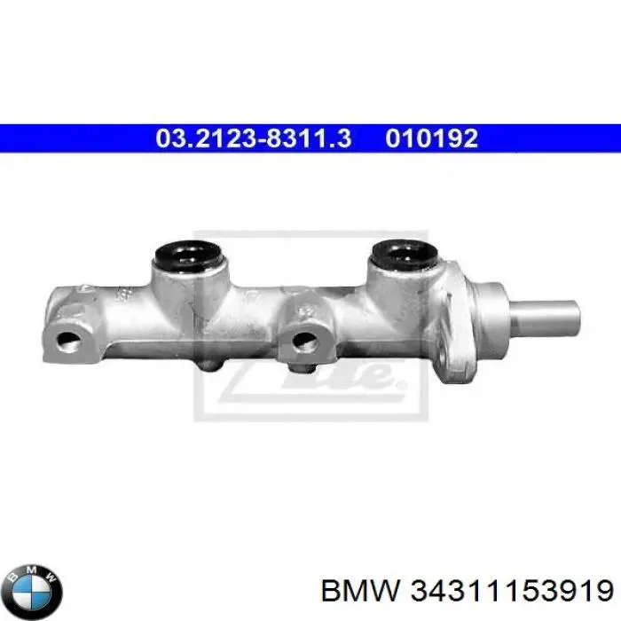 34311153919 BMW Цилиндр тормозной, главный