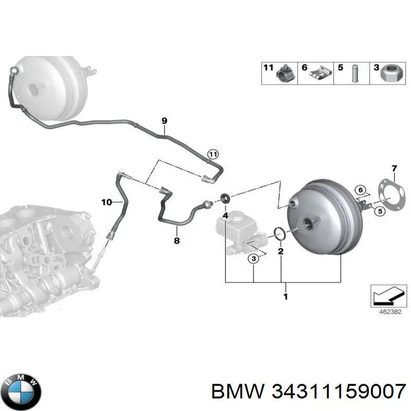 Купить 34311159007 BMW 