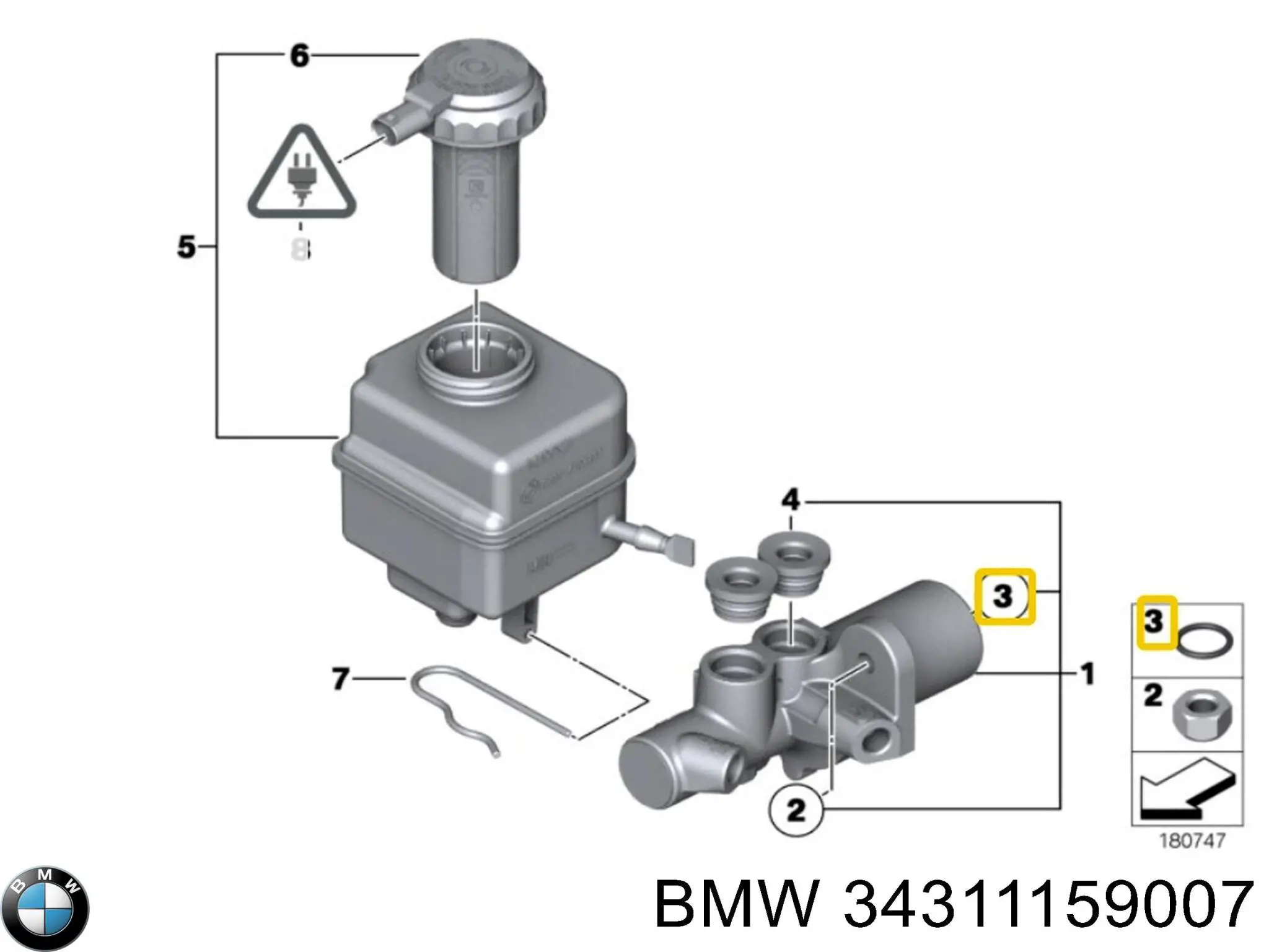  34311159007 BMW