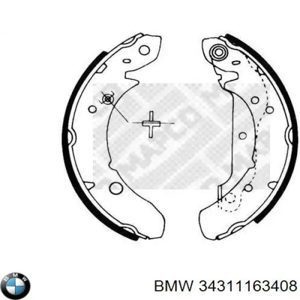 Цилиндр главный тормоза (гидротормозов) BMW 34311163408 цена, от 352.05 USD