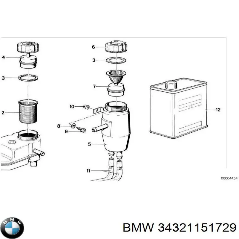  BMW 34321151729 цена, от 8.87 USD