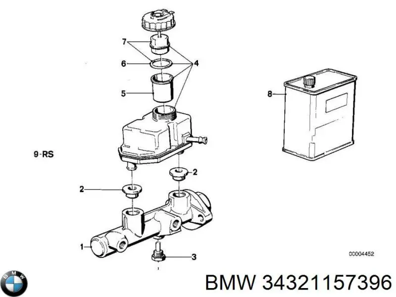  34321157396 BMW