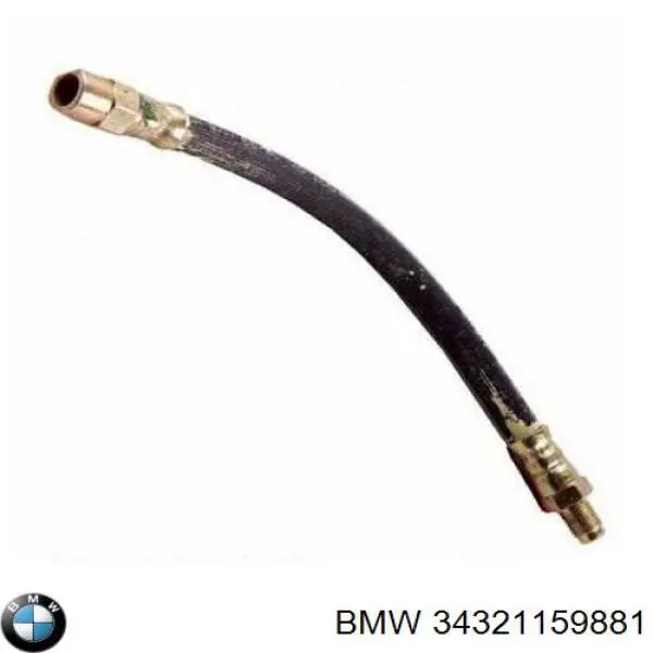 Tubo flexible de frenos trasero 34321159881 BMW