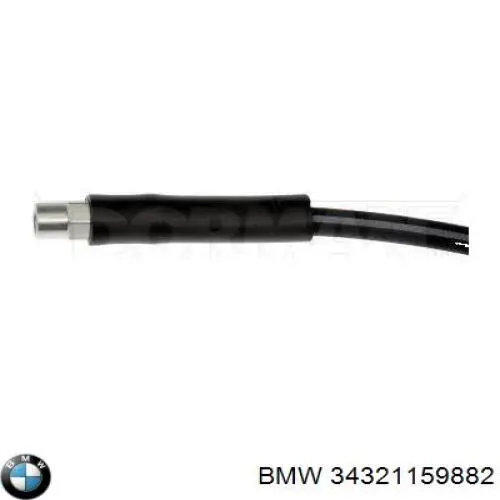 3446569 Volvo Гибкая тормозная трубка задняя