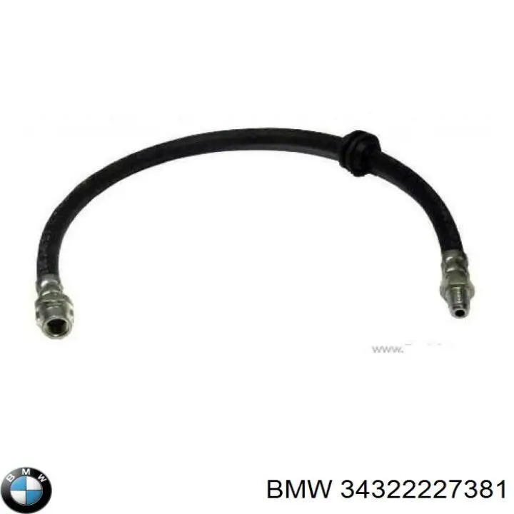 Купить 34322227381 BMW Шланг тормозной передний