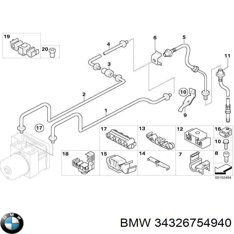 34326754940 BMW 