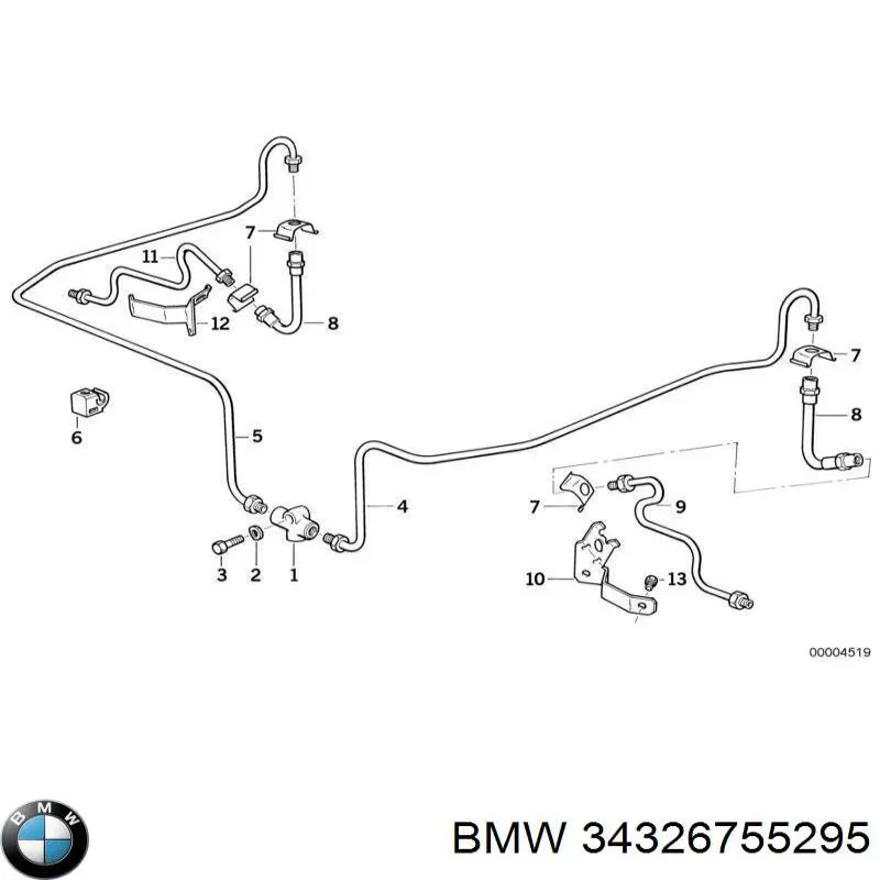 BMW 34326755295 цена, от 31.30 USD