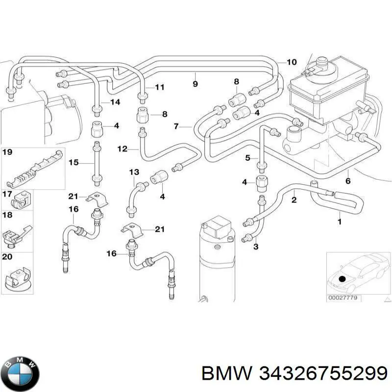  BMW 34326755299 цена, от 29.32 USD
