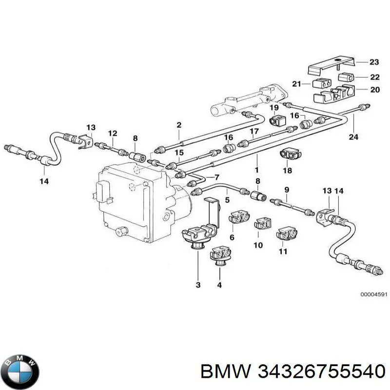  BMW 34326755540 цена, от 30.29 USD