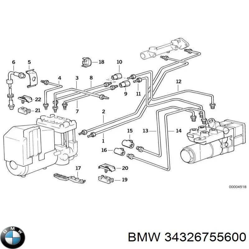 Купить 34326755600 BMW 