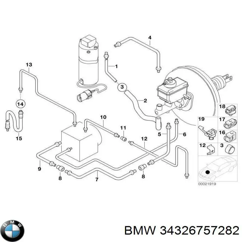  34326757282 BMW