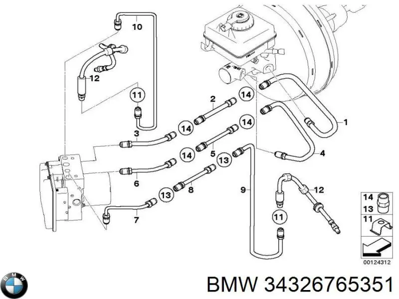 34326765351 BMW 