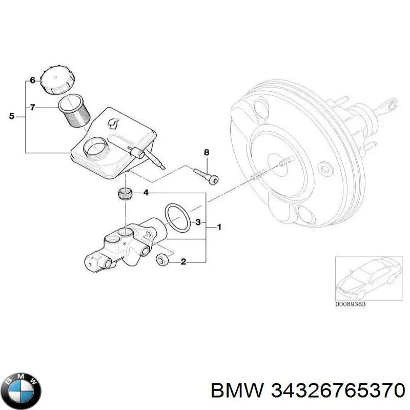 Купить 34326765370 BMW 