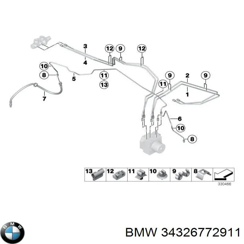  BMW 34326772911 цена, от 25.34 USD