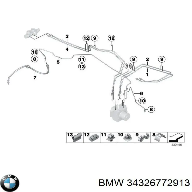  BMW 34326772913 цена, от 25.34 USD