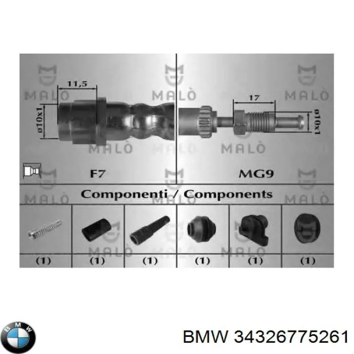 34326775261 BMW
