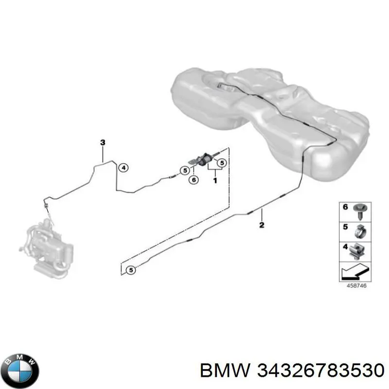 Купить 34326783530 BMW 
